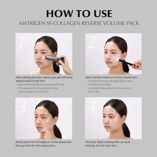 Masques peel-off SS Collagen Reverse Volume inversé