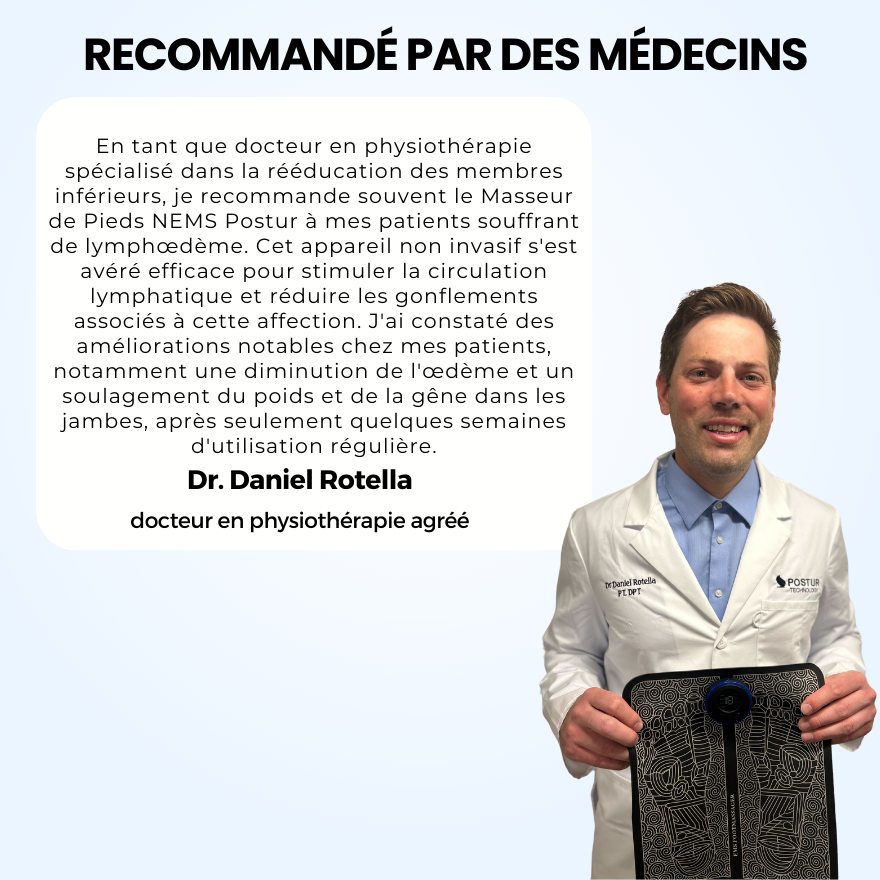 Postur : masseur pour jambes légères et sans douleur