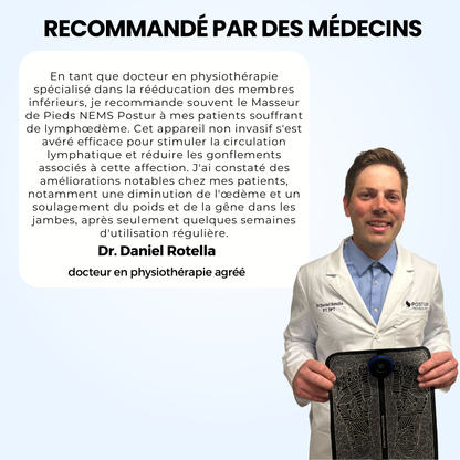 Postur : masseur pour jambes légères et sans douleur