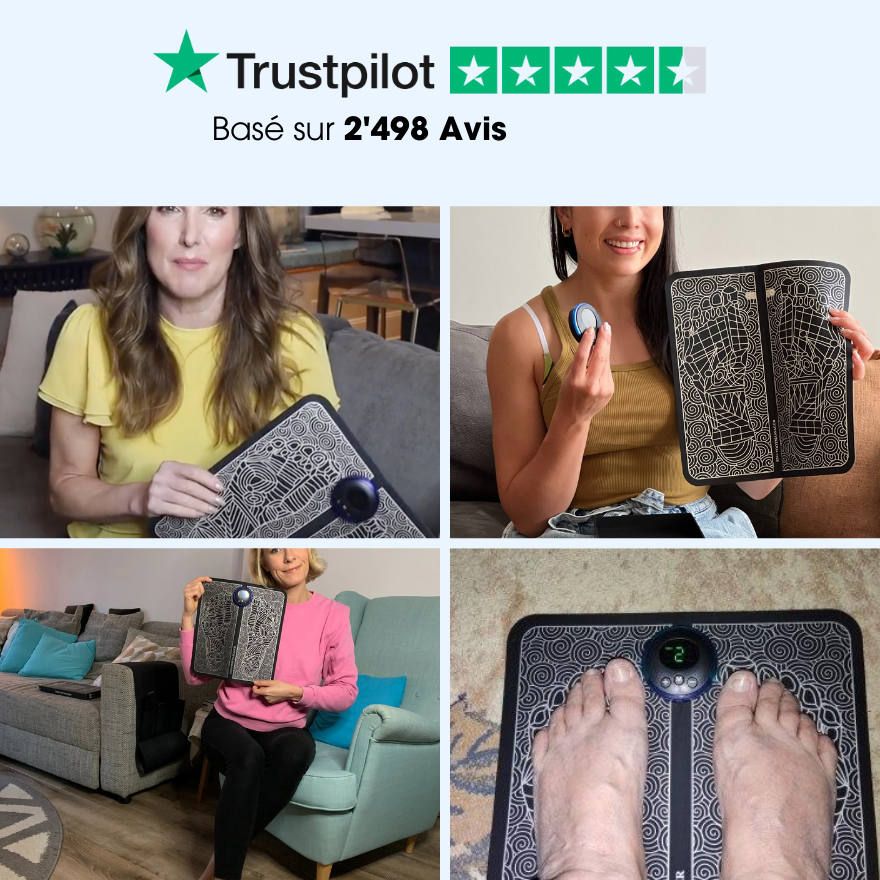 Postur : masseur pour jambes légères et sans douleur