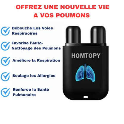Homtopy Inhalis – Aérosol Respiratoire Détox 100% Naturel
